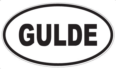 GULDE - Oval Magnet