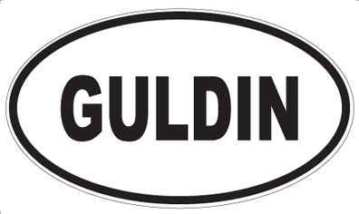 GULDIN - Oval Magnet
