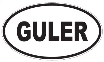 GULER - Oval Magnet