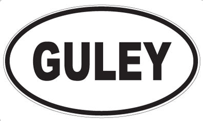 GULEY - Oval Magnet