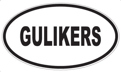 GULIKERS - Oval Magnet