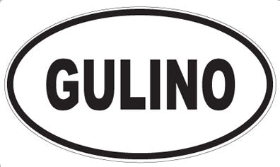 GULINO - Oval Magnet