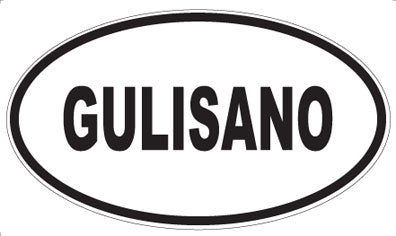 GULISANO - Oval Magnet