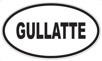 GULLATTE - Oval Magnet