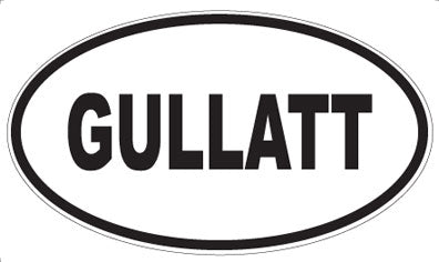 GULLATT - Oval Magnet
