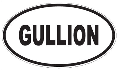 GULLION - Oval Magnet