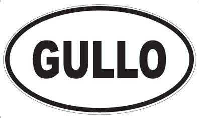 GULLO - Oval Magnet