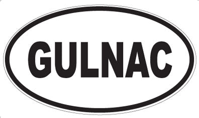 GULNAC - Oval Magnet