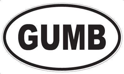 GUMB - Oval Magnet