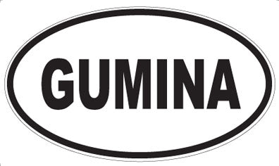 GUMINA - Oval Magnet