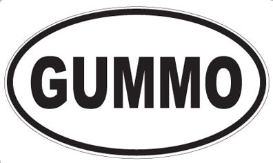 GUMMO - Oval Sticker