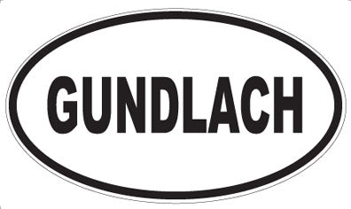 GUNDLACH - Oval Magnet