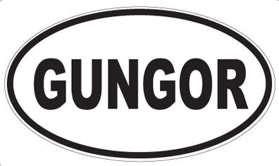 GUNGOR - Oval Magnet