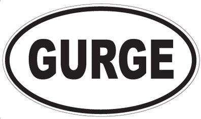 GURGE - Oval Magnet
