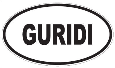 GURIDI - Oval Magnet