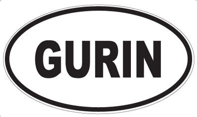 GURIN - Oval Magnet