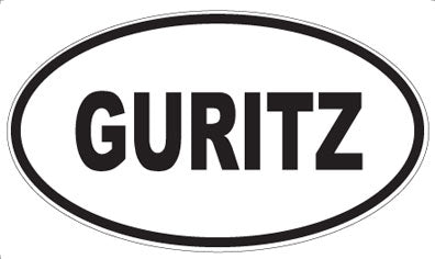 GURITZ - Oval Magnet