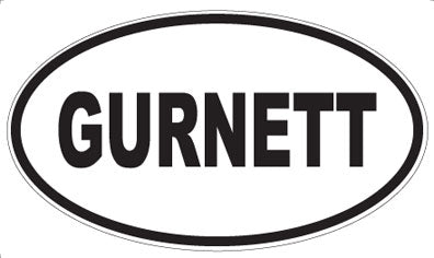 GURNETT - Oval Magnet