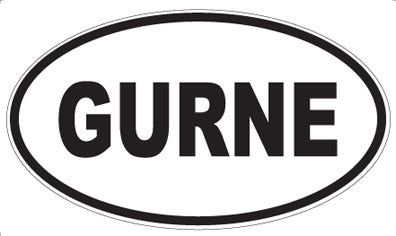 GURNE - Oval Magnet