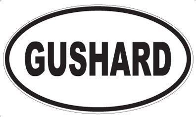 GUSHARD - Oval Magnet