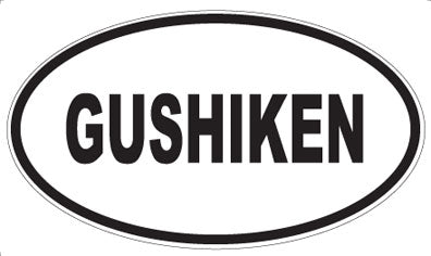 GUSHIKEN - Oval Magnet