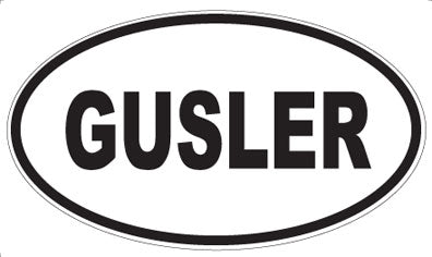 GUSLER - Oval Magnet