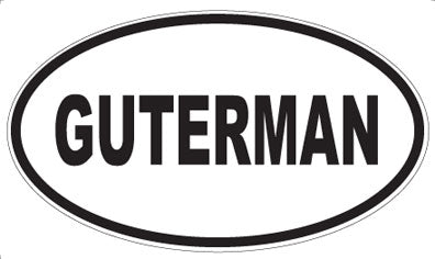 GUTERMAN - Oval Magnet