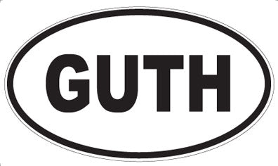 GUTH - Oval Magnet
