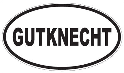 GUTKNECHT - Oval Magnet