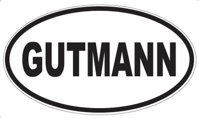 GUTMANN - Oval Magnet