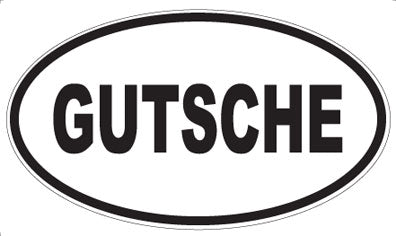 GUTSCHE - Oval Magnet