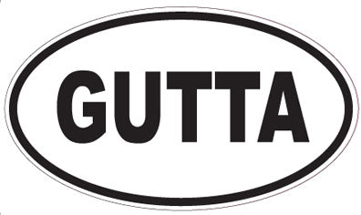 GUTTA - Oval Magnet