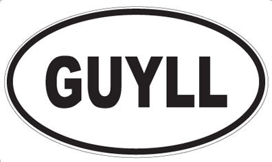 GUYLL - Oval Magnet