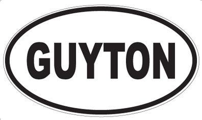GUYTON - Oval Magnet