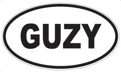 GUZY - Oval Magnet