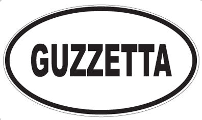 GUZZETTA - Oval Magnet