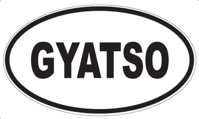 GYATSO - Oval Magnet