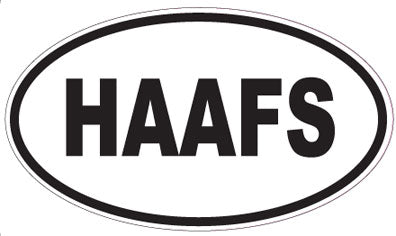 HAAFS - Oval Magnet