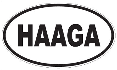 HAAGA - Oval Magnet