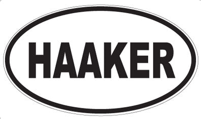 HAAKER - Oval Magnet