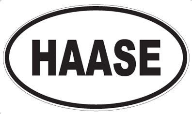 HAASE - Oval Magnet