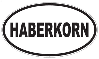 HABERKORN - Oval Magnet
