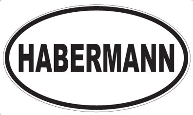 HABERMANN - Oval Magnet