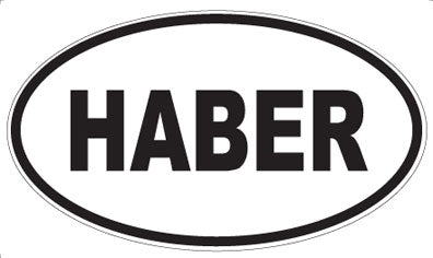 HABER - Oval Magnet