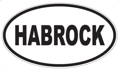 HABROCK - Oval Magnet