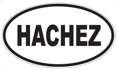 HACHEZ - Oval Magnet