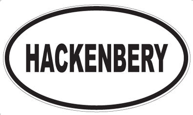 HACKENBERY - Oval Sticker