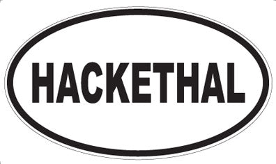 HACKETHAL - Oval Magnet