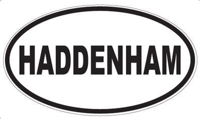 HADDENHAM - Oval Magnet