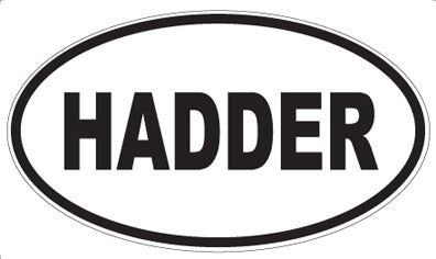 HADDER - Oval Magnet